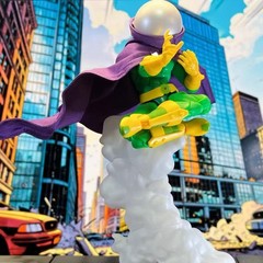 1/12 Custom Wired Cloak Cape For 6” ML Mysterio Action Figure (No Figure) New