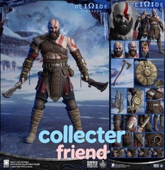 New Worldbox OT019 1/6 God of War Kratos Male Action Figure Collection Toy