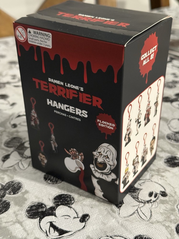 Terrifier Hangers Flocked Edition Sealed Blind Boxes! BRAND NEW! Art The Clown!