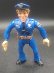 Police Academy Action Figure Lot Of 3 Mahoney, Jones & Tackleberry