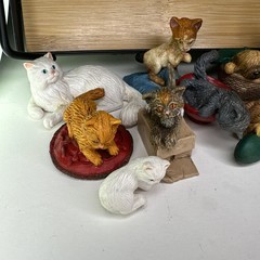 Puppy Kitty in My Pocket PVC Figures Lot Of 15 Vintage 1994 M.E.G. MEG Toy