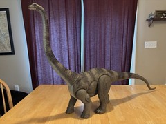 LARGE Mattel JURASSIC WORLD Legacy Collection MAMENCHISAURUS Dinosaur 49″ Figure