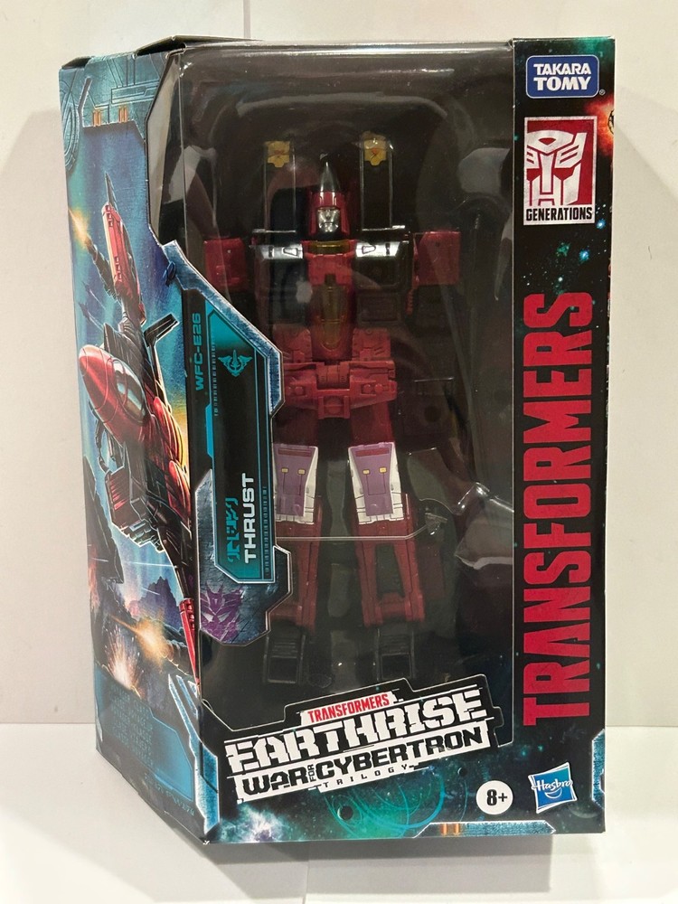 Transformers War for Cybertron: Earthrise Thrust Voyager Class Action Figure NEW