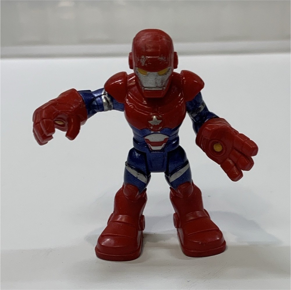 Hasbro Iron Man Action Figure Plastic Red Blue Suit 2013 Time Period 2010-2019