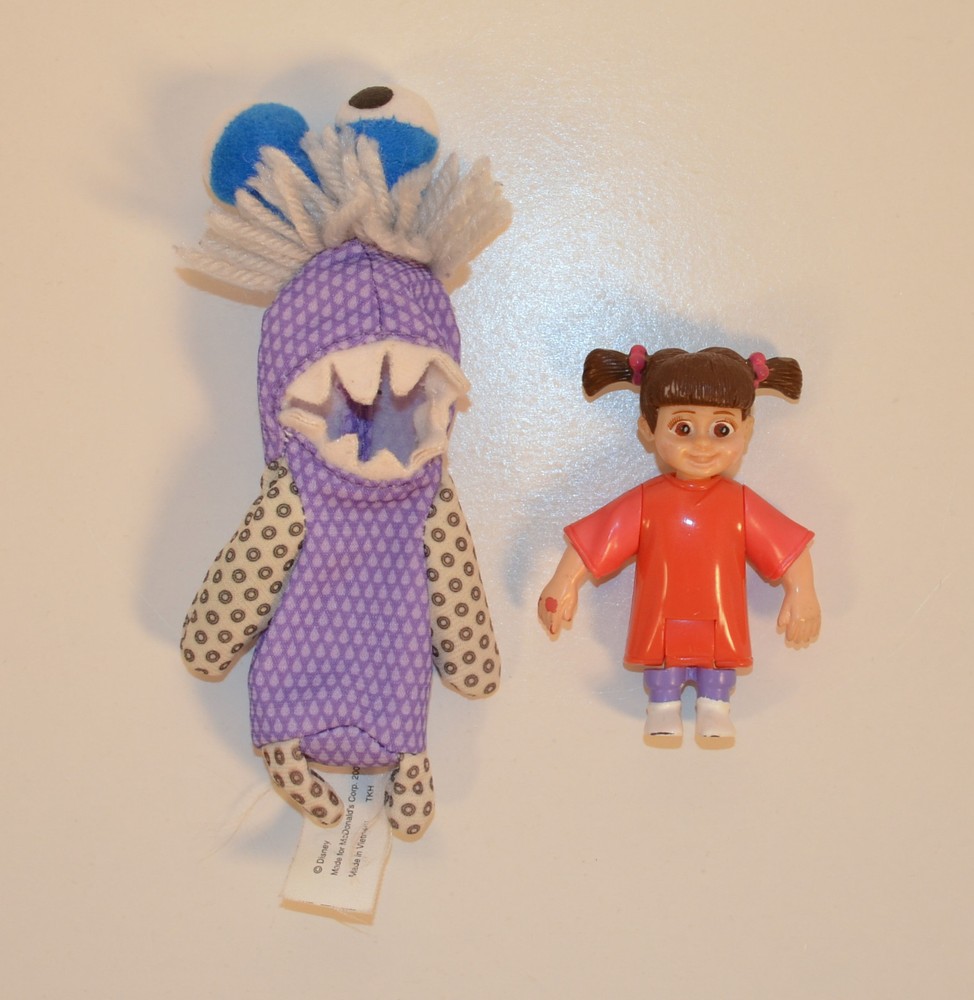 2002 Boo in Disguise 5.5″ McDonald’s EUROPE Action Figure Disney Monsters Inc