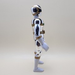 POWER RANGERS In Space (Vintage 1998) SILVER RANGER 8″ Talking Action Figure