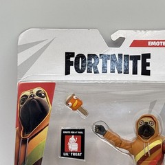Fortnite Emote Series Doggo + Lil’ Treat 4″ Action Figure Series 01 #194!