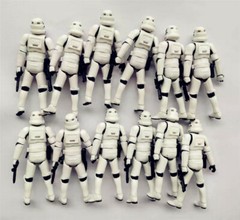 lot Star Wars Stormtroopers OTC Trilogy action FIGURE 3.75″