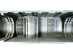 1:18 Scale Imperial Corridors: For 3.75 inch Figures 6-Piece Sci-Fi Diorama Set