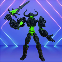 Titan 13 Articulated Robot Action Figure Fully Posable Desktop Toy