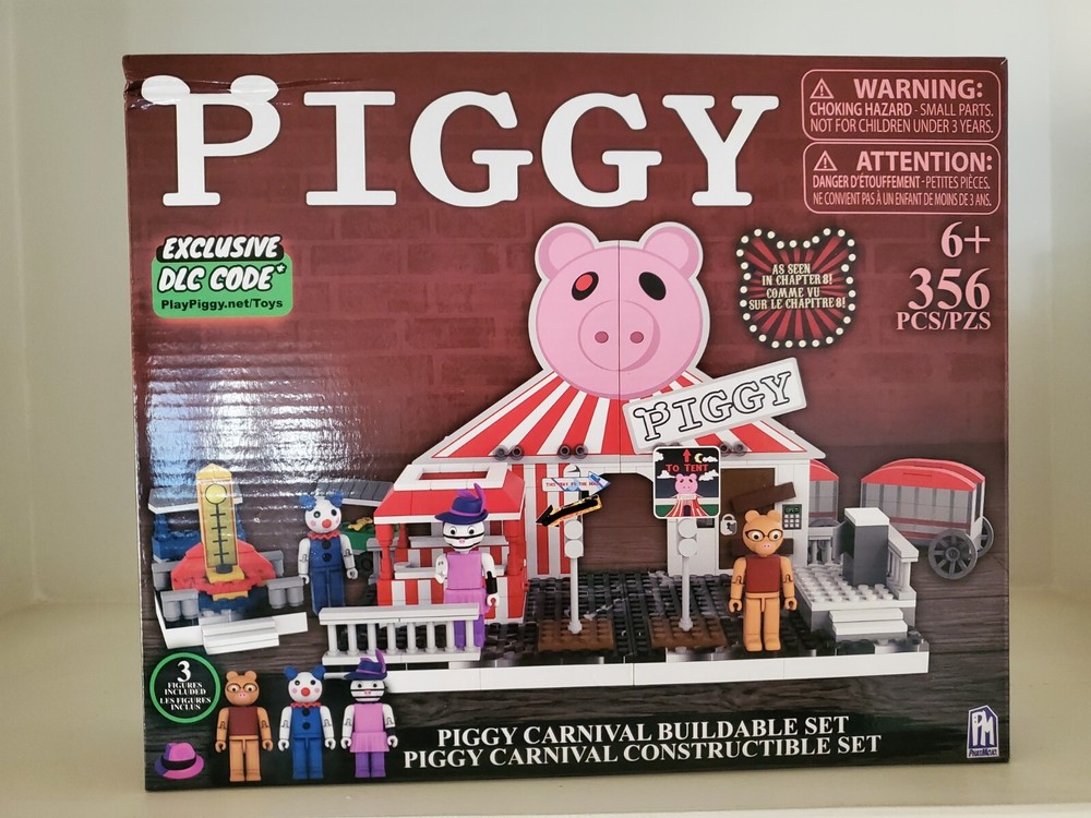 Piggy Roblox Carnival Buildable Building Set w/ Figures & DLC Code 356 P