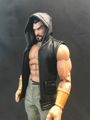 PB-SSH: 1/12 Sleeveless Hoodie Vest for 6″ muscular action figure body