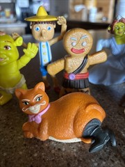 Shrek the Third Movie McDonalds Lot Of 2007 Happy Meal Toys Action Figures