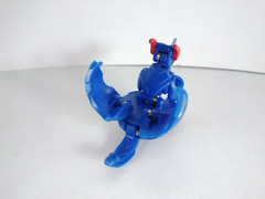 Bakugan Aquos Helix Dragonoid 620g Gundalian Invaders DNA & Reflection Gate Card