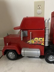 Disney Cars Super Track Mack Transforming Truck Racetrack SHELL ONLY Incomplete