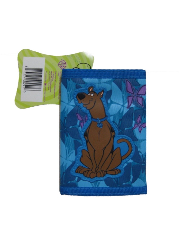 Scooby-Doo Tri-Fold Wallet 4.5″ x 3.25″ ( DARK BLUE ) BRAND NEW WITH TAGS