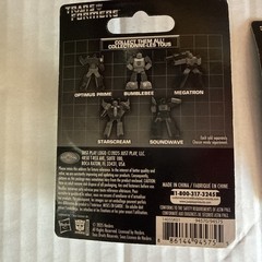 COMPLETE Set / Bundle / Lot of 5 Hasbro Transformers 2.5” Mini Figures New