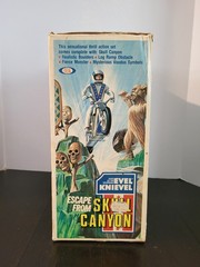 Escape from Skull Canyon 1975 EVEL KNIEVEL Ideal Vintage COMPLETE w Box