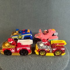 Paw Patrol True Metal Diecast Vehicle Figure Lot Spin Master Liberty Chase