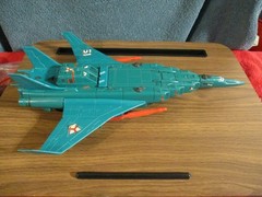Vintage 1989 Kenner Mega Force BACKLASH Air Assault Rapid Deployer Attack Jet