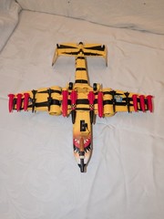 GI Joe 1988 Tiger Force Tiger Rat Jet 100% Complete Inc. Replacmnt Gunner Canopy