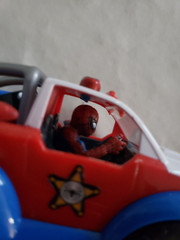 2009 Jada Toys Spider-Man Rescue Unit Vehicle 6″ by 3″
