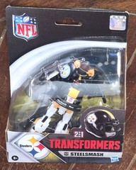 NFL Pittsburgh Steelers 2-in-1 Transformers (2025) STEELSMASH 5″ Figure! #G234