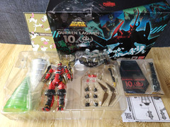 SUPER ROBOT CHOGOKIN Gurren Lagann 10th ANNIVERSARY SET Bandai Japan Used
