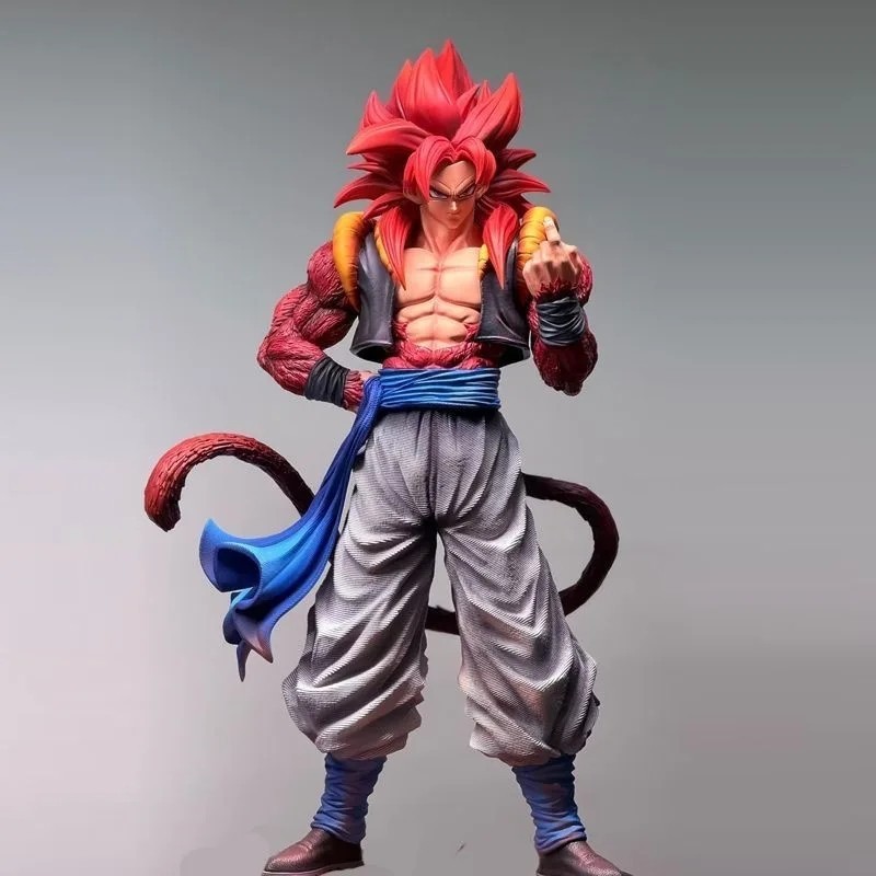 Dragon Ball Super Saiyan 4 Gogeta Action Figure Collectible Anime Statue Desktop