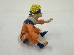 Naruto Uzumaki Action Figure 4″ Masashi Kishimoto Crouch Bounce Toy 2002 READ