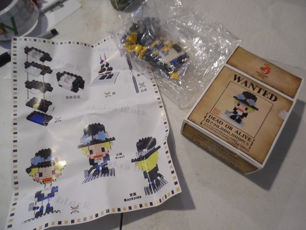 Chakra Toys Wanted Dead or Alive one piece sabo connection blocks