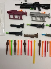 Vintage Accessories Lot For 12″ GI Joe Military Figures Weapons Long Rifles #I