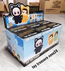 Hot Hidden Satoru Gojo EAKI Jujutsu Kaisen Cat Ear Plush Series Confirmed Figure