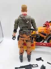 GI Joe Classified Tiger Force Lot with Ram Motorcycle Adult Owned NM+