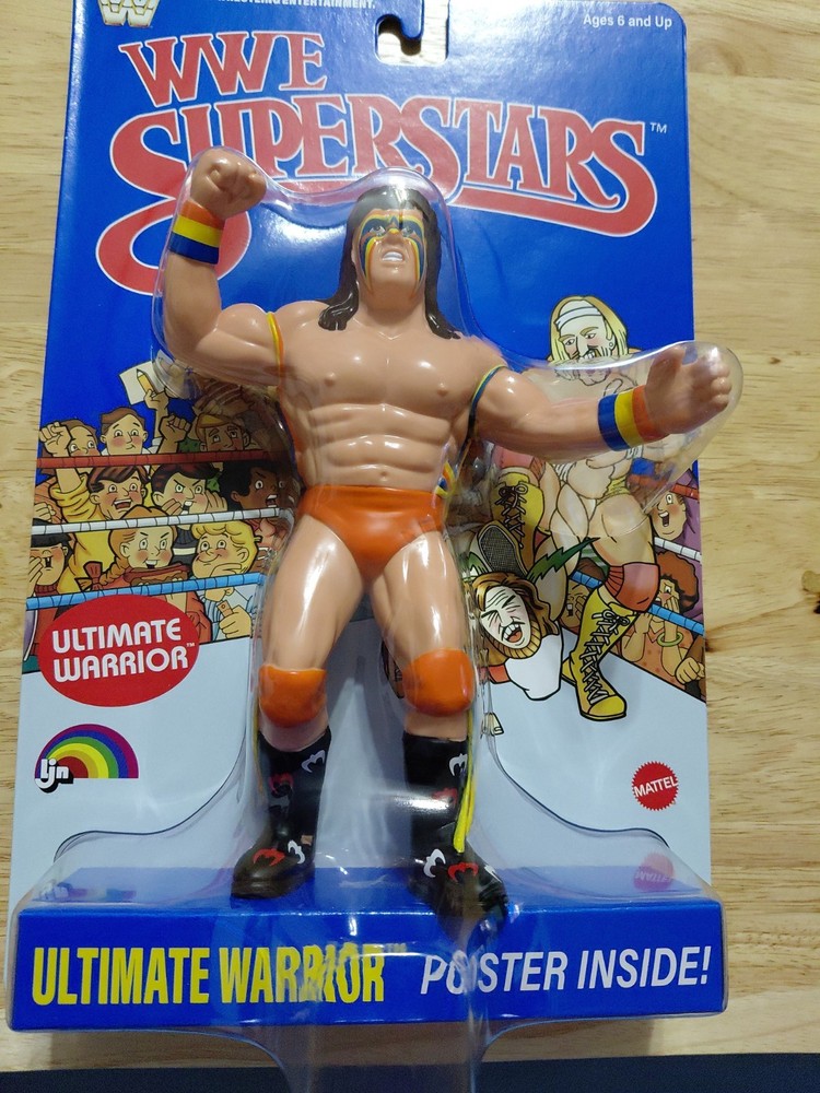 Mattel LJN WWE Superstars ULTIMATE WARRIOR Target exclusive new in box