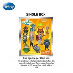 Zootopia 2 3D Figure Blind Bag Mystery Nick Judy Desk Decor Family Friends Gift