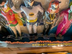 DC Comics BATMAN Classic TV Series Bendable Figures 5 Pack New Box Penguin Joker