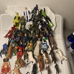 Lot Of 45 Action Figures. Please see photos