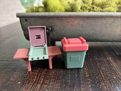 Bluey Lot of Dog Figures + House Furniture Accessories Moose Toys
