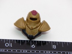 Fisher Price Imaginext Castle Knight Gold Armor Helmet Part Figure Red