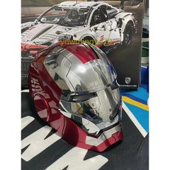 Autoking Iron Man MK5 Helmet Electronic Voice Activated Open&Close Mask 1:1 Prop