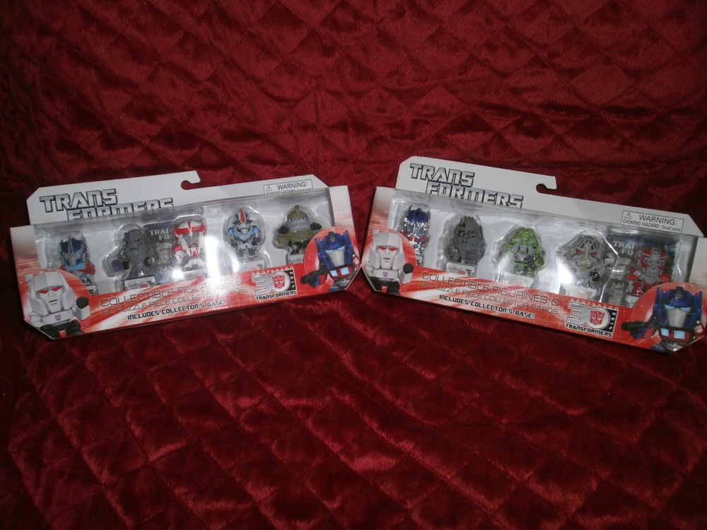 TRANSFORMERS PACK 0F 5 SET OF 2 PACKS