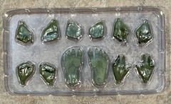 Four Horsemen Mythic Legions Arethyr Accessory Pack Set: Orc Hands & Feet