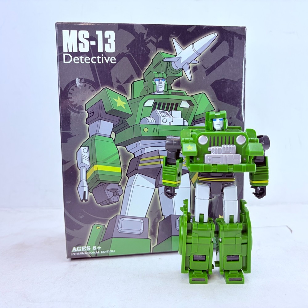 Transformers MS-13 Detective Hound Scout Jeep Transforming Action Figure Toys