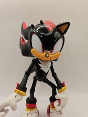 SEE PHOTOS! Jazwares Sega Sonic the Hedgehog Super Poser Shadow Figure Damaged