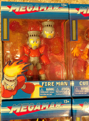 Jada Toys Mega Man Wave 1+2 Lot of 5 Cut Man Elect Man Ice Man Fire Man