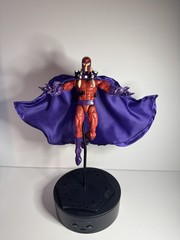 Custom Handmade Purple Wired cape For Marvel Legends Magneto 6” Figure 1/12