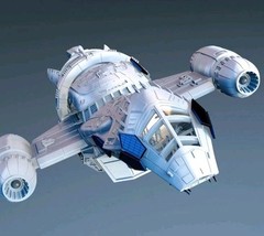 Serenity Firefly Class Transport Model 1/200 -17″ W Cockpit And Interior 3d Kit