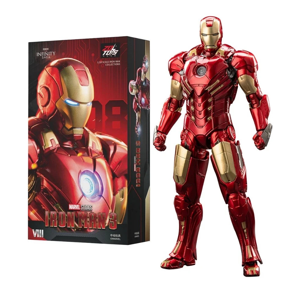 ZD Toys Marvel Iron Man Mark VIII (1906-08 Non-LED) 1/10 Action Figure
