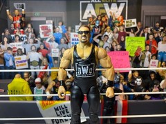 Brian Adams WWE Monday Night War nWo WCW Action Figure w/ Extra Head & Hands